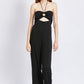 BANDEAU HALTER NECK JUMPSUIT