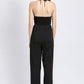 BANDEAU HALTER NECK JUMPSUIT