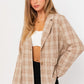 OVERSIZED PLAID JACKET