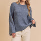 AEMI & Co. Chic Cutout Knit Sweater - Harlie Sweater