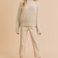 AEMI & Co. Luxe Turtleneck Knit Sweater- Adelaide Sweater