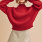 AEMI & Co. Luxe Turtleneck Knit Sweater- Adelaide Sweater