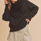 AEMI & Co. Luxe Turtleneck Knit Sweater- Adelaide Sweater