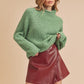 AEMI & Co. Luxe Turtleneck Knit Sweater- Adelaide Sweater