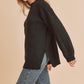 AEMI & Co. Mock Neck Long-sleeves Pullover Sweater - Tamia Sweater