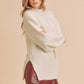 AEMI & Co. Mock Neck Long-sleeves Pullover Sweater - Tamia Sweater