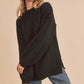 AEMI & Co. Mock Neck Long-sleeves Pullover Sweater - Tamia Sweater