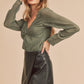 AEMI & Co. Mini Vegan Leather Skort - Merima Vegan Skort