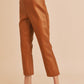 AEMI & Co. Katria Vegan Leather Pants