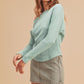 AEMI & Co. Off-the-shoulders Long Sleeves Thermal Top - Lula Thermal Top