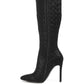 RAG & Co. Tinkles Quilted High Heeled Calf Boots