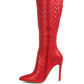 RAG & Co. Tinkles Quilted High Heeled Calf Boots