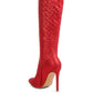 RAG & Co. Tinkles Quilted High Heeled Calf Boots