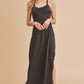 AEMI & Co. Elegant Backless Dress with High Side Split - Mae Dress