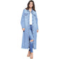 BLUE AGE women's Denim Jacket with Distressed