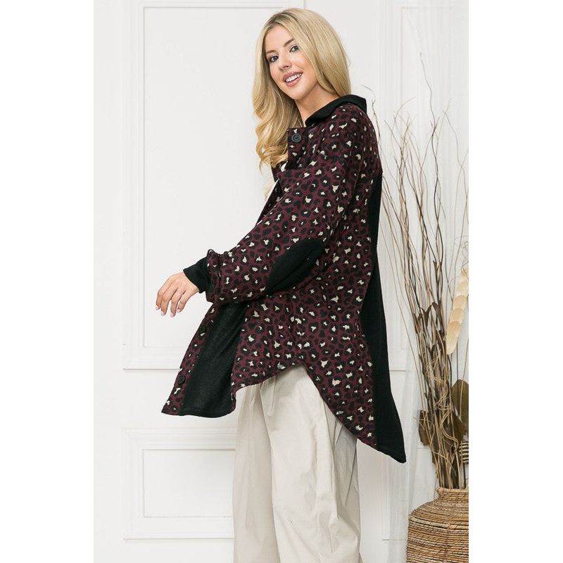 ORANGE FARM CLOTHING Oversized Elbow Patch Shacket