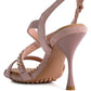 RAG & Co. DOMEDA Metal Chain Mid Heel Sandal