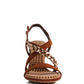 RAG & Co. DOMEDA Metal Chain Mid Heel Sandal