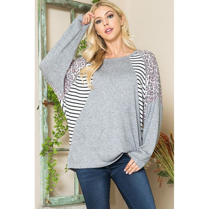 ORANGE FARM CLOTHING Oversized Dolman Sleeve Pullover