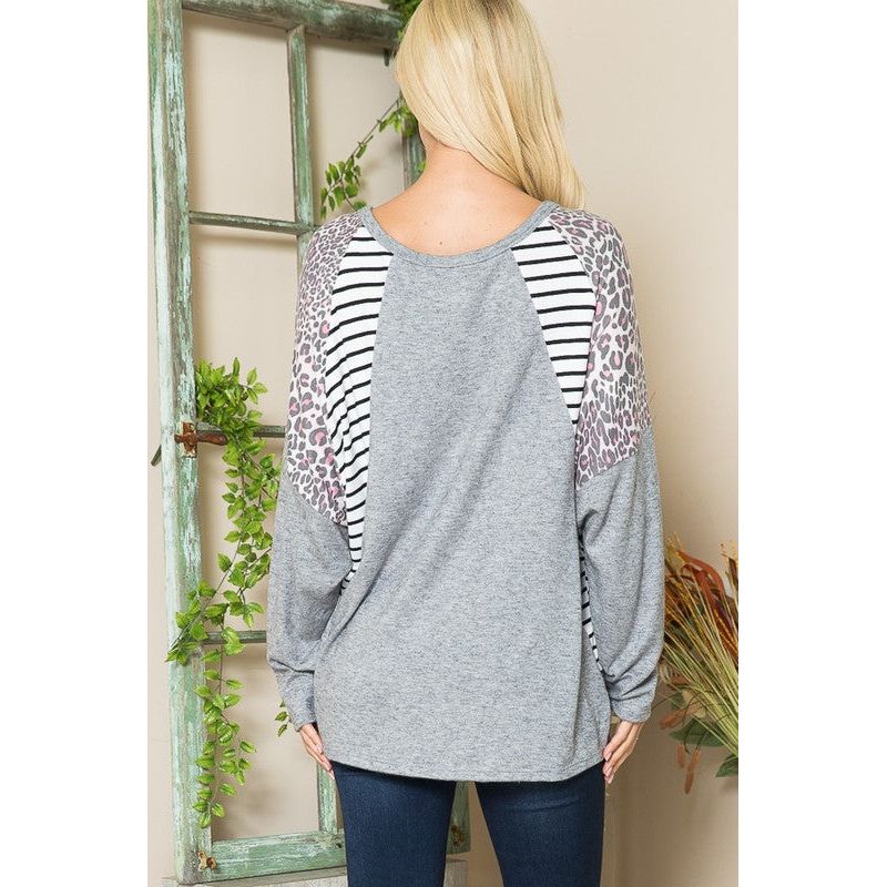 ORANGE FARM CLOTHING Oversized Dolman Sleeve Pullover