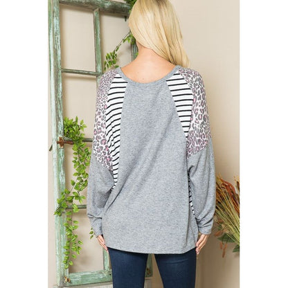 ORANGE FARM CLOTHING Oversized Dolman Sleeve Pullover