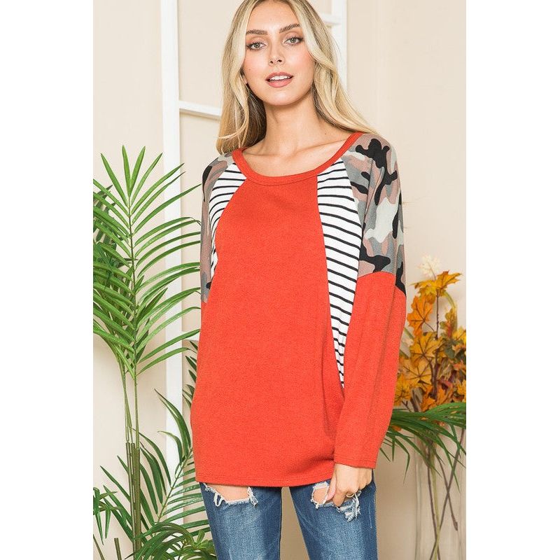 ORANGE FARM CLOTHING Oversized Dolman Sleeve Pullover