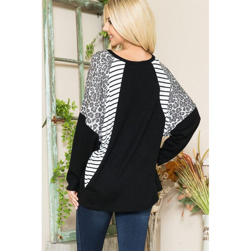 ORANGE FARM CLOTHING Oversized Dolman Sleeve Pullover