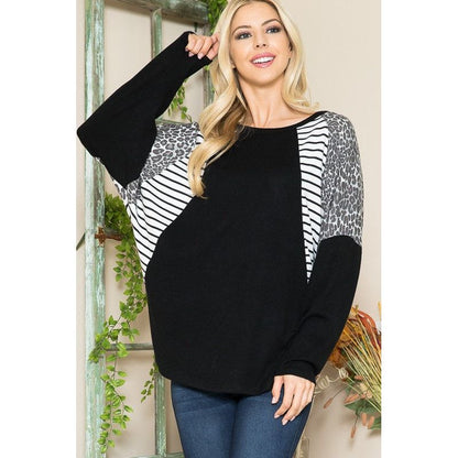 ORANGE FARM CLOTHING Oversized Dolman Sleeve Pullover