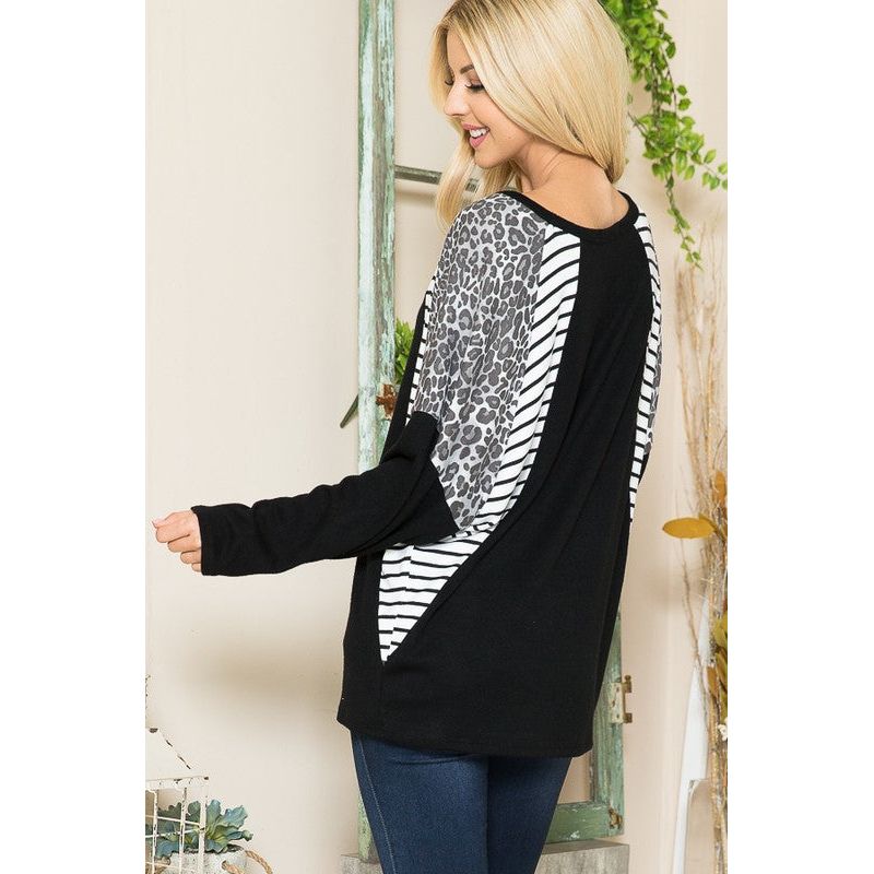 ORANGE FARM CLOTHING Oversized Dolman Sleeve Pullover