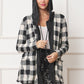 EG FASHION Buffalo Plaid Hooded Cardigan (only Cardi)