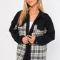 LE LIS Twill & Tweed Mix Shacket