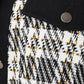 LE LIS Twill & Tweed Mix Shacket