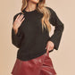 AEMI & Co. Chic Cutout Knit Sweater - Harlie Sweater