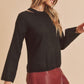 AEMI & Co. Chic Cutout Knit Sweater - Harlie Sweater