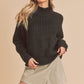 AEMI & Co. Luxe Turtleneck Knit Sweater- Adelaide Sweater