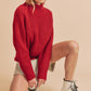 AEMI & Co. Luxe Turtleneck Knit Sweater- Adelaide Sweater