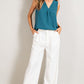 EESOME Classic Pleated Straight Leg Pants