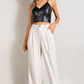 EESOME Classic Pleated Straight Leg Pants