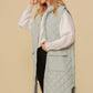 TIMING Hooded Oversized Vest Winter Jacket