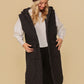 TIMING Hooded Oversized Vest Winter Jacket
