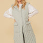 TIMING Hooded Oversized Vest Winter Jacket