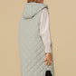TIMING Hooded Oversized Vest Winter Jacket