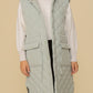 TIMING Hooded Oversized Vest Winter Jacket