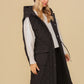 TIMING Hooded Oversized Vest Winter Jacket