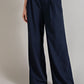 EESOME Classic Pleated Straight Leg Pants