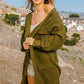 BIBI Twist Knitted Open Front Cardigan with Pockets