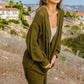 BIBI Twist Knitted Open Front Cardigan with Pockets