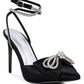 RAG & Co. Winged High Heel Rhinestone Embellished Sandals