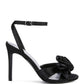 RAG& Co. - CHAUMET Rose Bow Satin Heeled Sandals