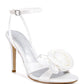 RAG& Co. - CHAUMET Rose Bow Satin Heeled Sandals